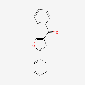 molecular formula C17H12O2 B12049965 Phenyl(5-phenyl-3-furyl)methanone CAS No. 54980-33-5