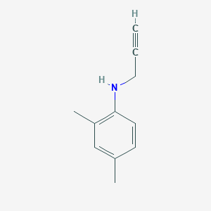 molecular formula C11H13N B12050078 (2,4-Dimethyl-phenyl)-prop-2-ynyl-amine CAS No. 22774-65-8