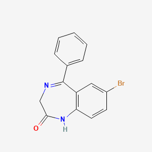 7-bromo-5-phenyl-1,3-dihydro-2H-benzo[e][1,4]diazepin-2-one
