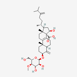 molecular formula C37H58O9 B1205018 Ascosteroside 