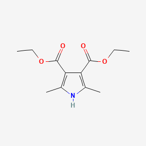 molecular formula C12H17NO4 B12050232 Diethyl 2,5-dimethyl-1H-pyrrole-3,4-dicarboxylate CAS No. 2199-56-6