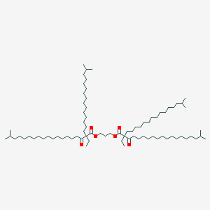 molecular formula C79H152O6 B12050291 Trimethylolpropane triisooctadecanoate, AldrichCPR 