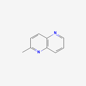 molecular formula C9H8N2 B1205038 2-甲基-1,5-萘啶 CAS No. 7675-32-3