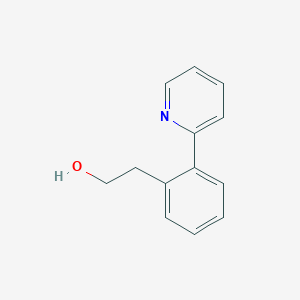 molecular formula C13H13NO B1205044 2-Pyridylbenzylcarbinol CAS No. 20609-08-9