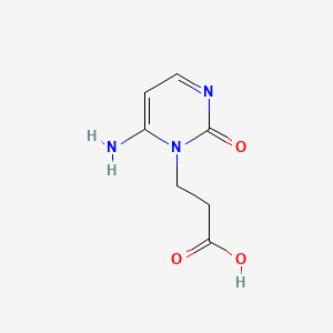 molecular formula C7H9N3O3 B1205046 3-(2-Carboxyethyl)cytosine CAS No. 50615-41-3