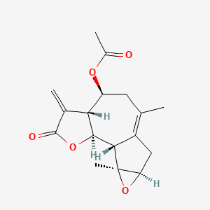 molecular formula C17H20O5 B1205051 Arteglasin A CAS No. 33204-39-6