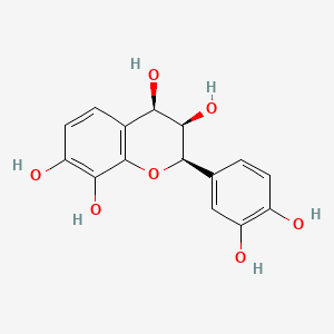 molecular formula C15H14O7 B1205053 Melacacidin CAS No. 38081-16-2