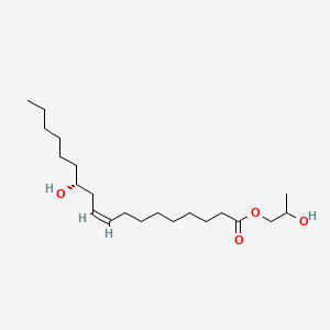 molecular formula C21H40O4 B12050569 Propylene glycol ricinoleate CAS No. 71672-81-6