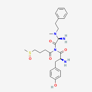 molecular formula C25H34N4O5S B1205059 Syndyphalin CAS No. 78263-45-3
