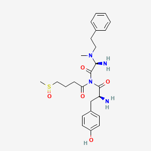 Glycinamide, L-tyrosyl-gamma-(methylsulfinyl)-D-alpha-aminobutyryl-N-methyl-N-(2-phenylethyl)-