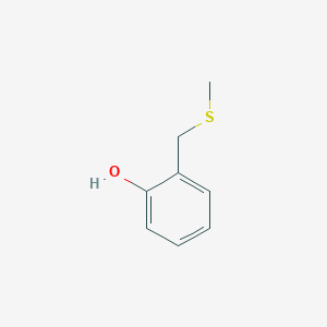 molecular formula C8H10OS B12050609 2-(Methylthiomethyl)phenol 