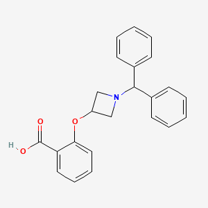 molecular formula C23H21NO3 B12050623 Buttpark 93\04-36 