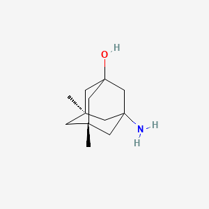molecular formula C12H21NO B12050709 1-Amino-7-hydroxy-3,5-dimethyladamantane 