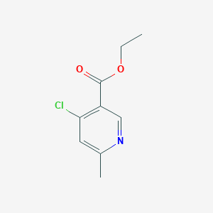 molecular formula C9H10ClNO2 B12050712 Ethyl 4-chloro-6-methylnicotinate 