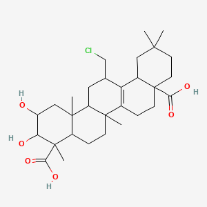 molecular formula C30H45ClO6 B1205072 Senegenin 