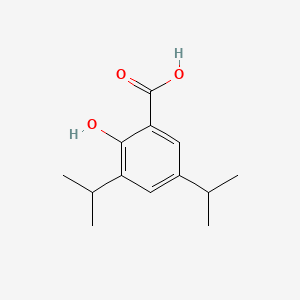 molecular formula C13H18O3 B1205074 3,5-二异丙基水杨酸 CAS No. 2215-21-6