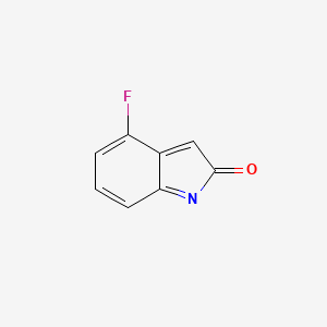molecular formula C8H4FNO B12050843 4-Fluoro-2H-indol-2-one 