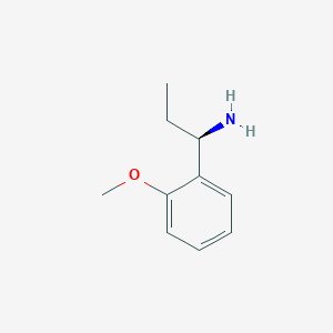 molecular formula C10H15NO B12050918 (1R)-1-(2-Methoxyphenyl)propylamine 