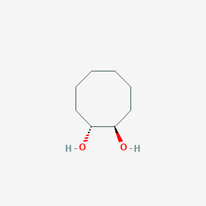 molecular formula C8H16O2 B012051 trans-1,2-Cyclooctanediol CAS No. 108268-29-7