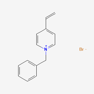 1-Benzyl-4-ethenylpyridinium bromide