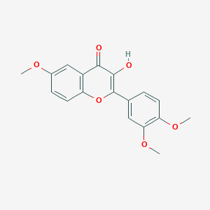 molecular formula C18H16O6 B12051073 3-Hydroxy-6,3',4'-trimethoxyflavone 