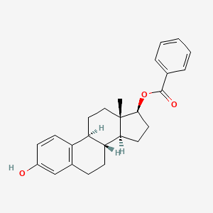 molecular formula C25H28O3 B1205110 17beta-Estradiol benzoate CAS No. 983-30-2