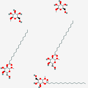 molecular formula C89H172O33 B12051107 methyl glucoside sesquistearate, AldrichCPR 