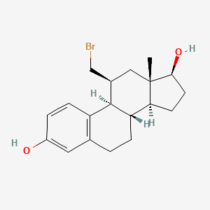 molecular formula C19H25BrO2 B1205111 11beta-Bromomethylestradiol CAS No. 90937-07-8