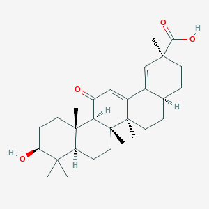 molecular formula C29H42O4 B1205116 Gliderinin CAS No. 95507-60-1