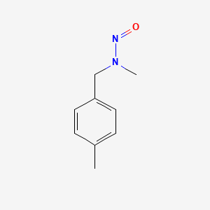 molecular formula C9H12N2O B1205126 N-Nitroso-N-(4-methylbenzyl)methylamine CAS No. 62783-50-0