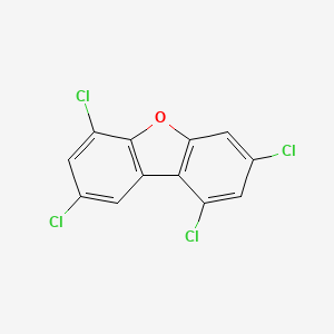 B1205129 1,3,6,8-Tetrachlorodibenzofuran CAS No. 71998-72-6