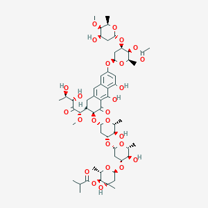 molecular formula C58H84O26 B1205136 Olivomycin A CAS No. 6988-58-5