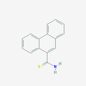molecular formula C15H11NS B12051406 Phenanthrene-9-thiocarboxamide CAS No. 1347815-05-7