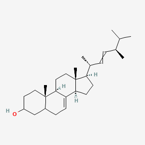 molecular formula C28H46O B1205141 Ergosta-7,22-dien-3-ol 