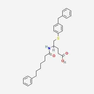 molecular formula C31H37NO3S B1205149 Fpl 67047XX CAS No. 154461-38-8