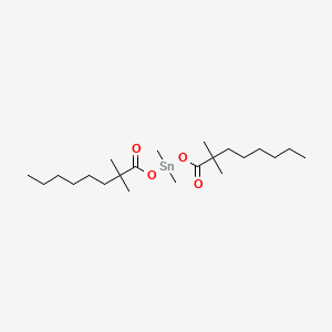 molecular formula C22H44O4Sn B12051497 Dimethyldineodecanoatetin 