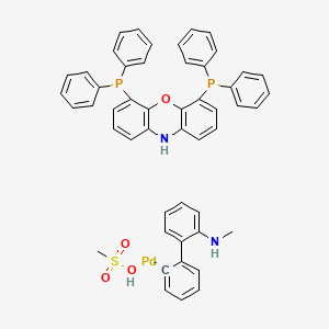 molecular formula C50H43N2O4P2PdS- B12051559 N-XantPhos Pd G4 CAS No. 1878105-23-7