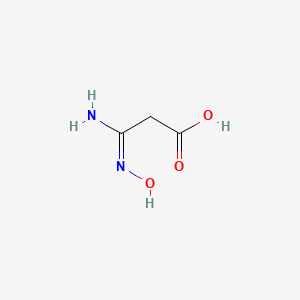 molecular formula C3H6N2O3 B12051661 (N-Hydroxycarbamimidoyl)-acetic acid 
