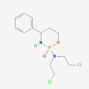 2H-1,2-Oxazaphosphorin-2-amine, N,N-bis(2-chloroethyl)tetrahydro-4-phenyl-, 2-oxide