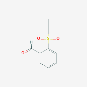 molecular formula C11H14O3S B12051779 2-(Tert-butylsulfonyl)benzaldehyde 
