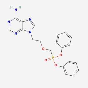 Diphenyl-9-(2-phosphonylmethoxyethyl)adenine