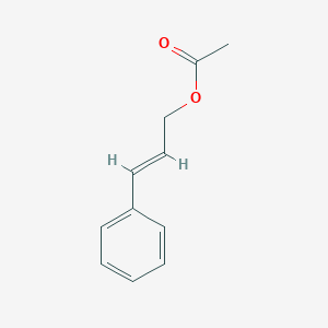 molecular formula C11H12O2 B120518 Cinnamyl acetate CAS No. 21040-45-9