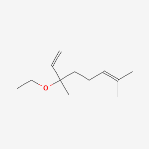 molecular formula C12H22O B12051932 1,6-Octadiene, 3-ethoxy-3,7-dimethyl- CAS No. 72845-33-1