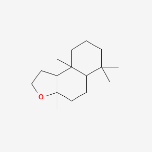 molecular formula C16H28O B1205197 AMBROX DL CAS No. 3738-00-9