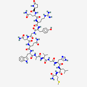 molecular formula C74H108N24O19S B12051988 Bombesin,4-L-tyrosine- 