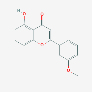 molecular formula C16H12O4 B12052019 5-Hydroxy-3'-methoxyflavone CAS No. 6697-60-5