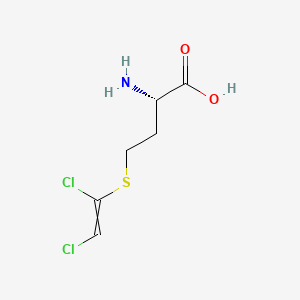 (2S)-2-amino-4-(1,2-dichloroethenylsulfanyl)butanoic acid