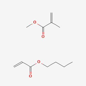 molecular formula C12H20O4 B1205205 butyl prop-2-enoate; methyl 2-methylprop-2-enoate CAS No. 25852-37-3