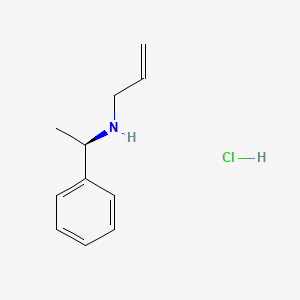 molecular formula C11H16ClN B12052093 (R)-(+)-N-(2-Allyl)phenylethylamine 