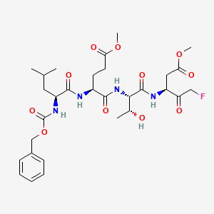 molecular formula C30H43FN4O11 B12052189 Z-LE(OMe)TD(OMe)-FMK 